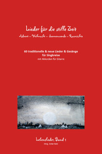 Cover "Lieder für die stille Zeit" Lebenslieder Band 1, Anke Bolz