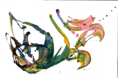 ohne Titel - Calligraphie of Ecstasy- Rani B. Knobel