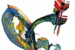 New Beginning - Calligraphie of Ecstasy- Rani B. Knobel