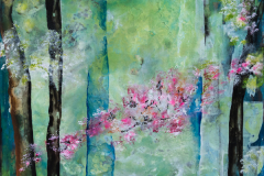 Fruehlingserwachen-Rani-B.-Knobel-2021-Acryl-und-Tuschen-auf-Leinwand
