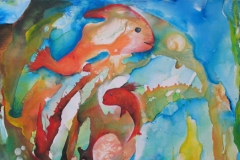 Happy Fishes - aus der Serie \"Oceanic Dance\" Rani B