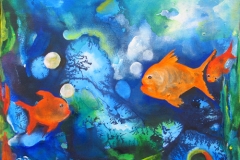 Fisch d - aus der Serie \"Oceanic Dance\" Rani B